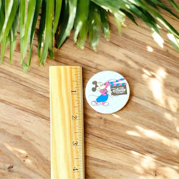 VINTAGE Disney Mickey Mouse Button - Collectible Flair - Picture 4 of 5